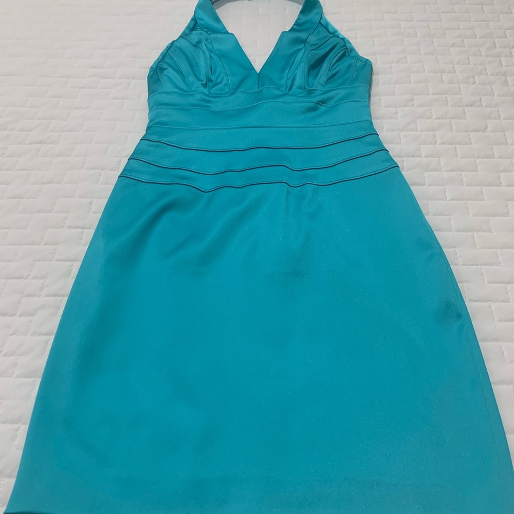 Cache Turquoise Backless Dress - Picture 5 of 6